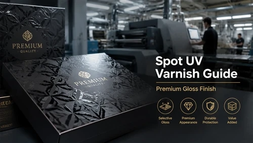 Spot UV laka: pilnīga iedarbības, pielietojuma, izmaksu un ražošanas rokasgrā...